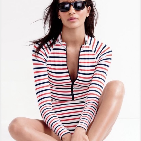 J crew long sleeve swimsuit Clearance